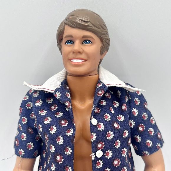 Mattel Other - Vintage Mattel KEN Barbie Doll 1968 Taiwan Twist N Turn Brown Hair Blue Eyes